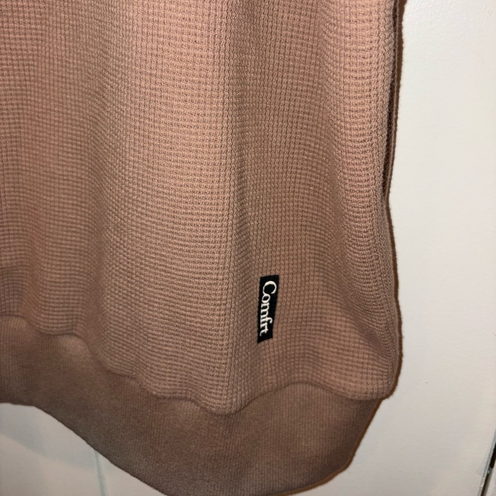 Unisex Comfrt Waffle Knit Sweatshirt size 2X - Picture 2 of 5